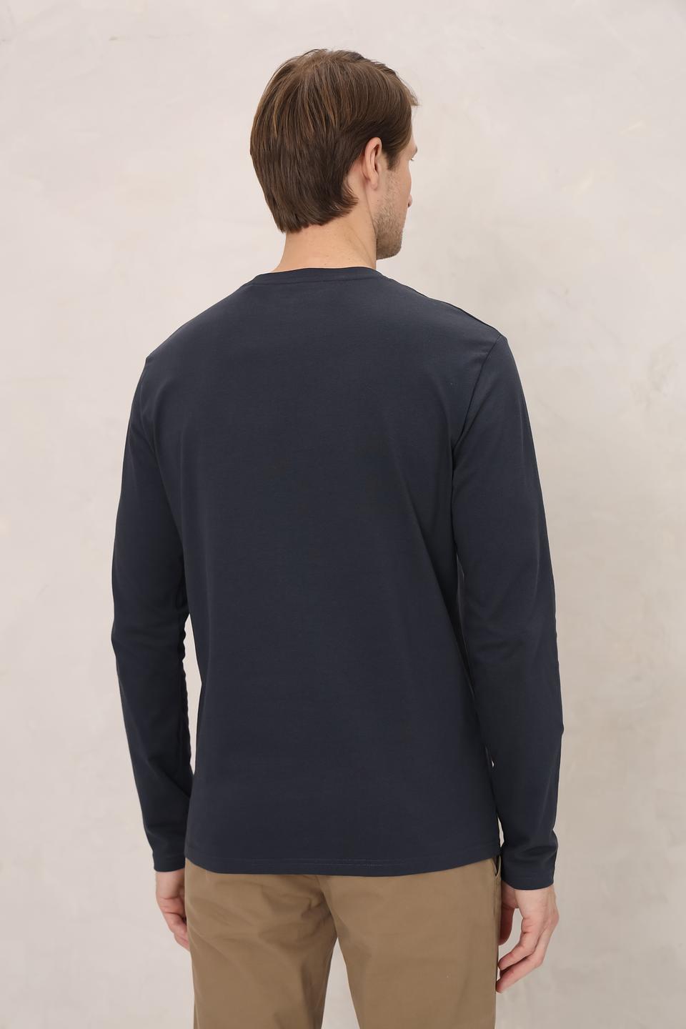 Лонгслив Marc O Polo men темно-синий