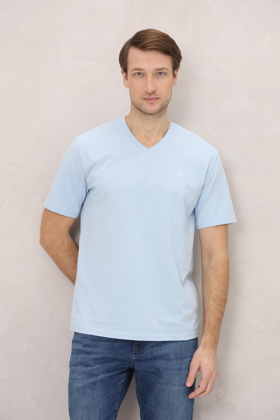 Футболка Marc O Polo V-neck голубая