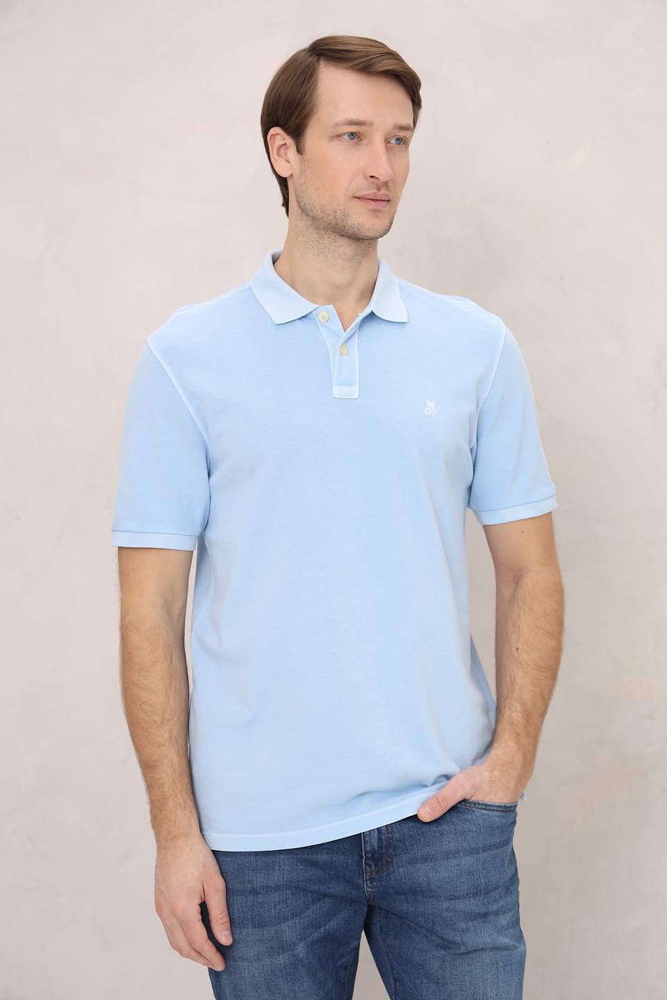 Поло Marc O Polo голубое