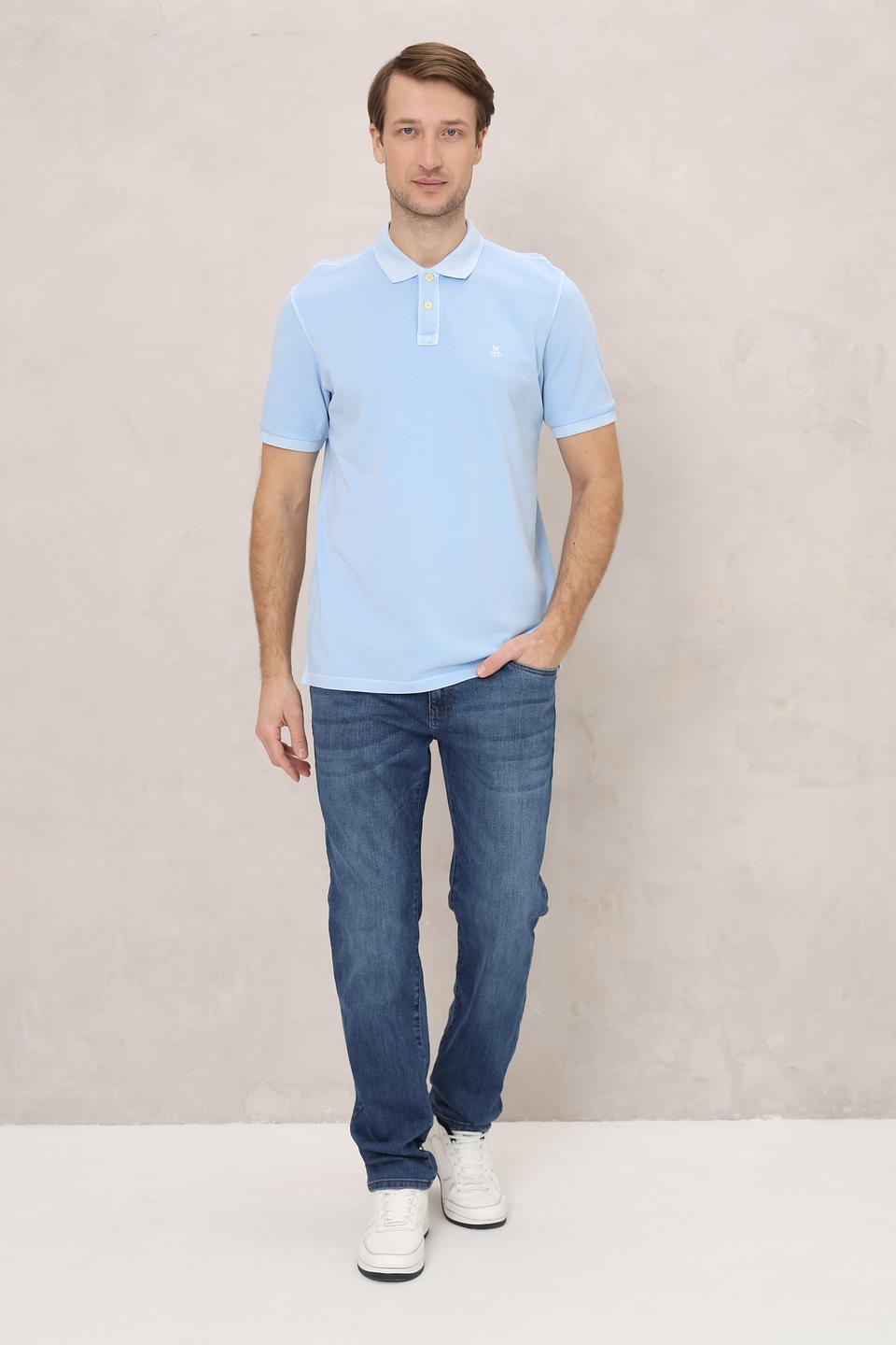 Поло Marc O Polo голубое