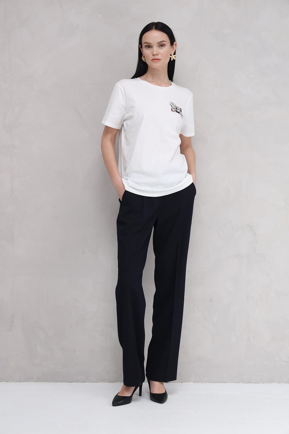 Брюки классические Toni collection чёрные