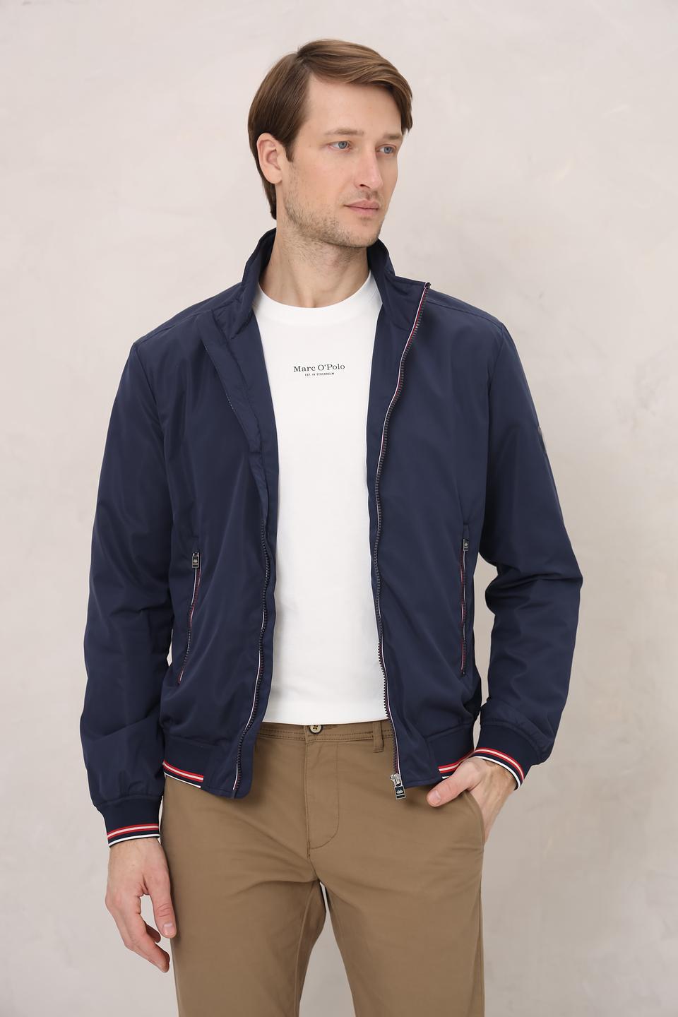 Ветровка Granchio синяя с полосами