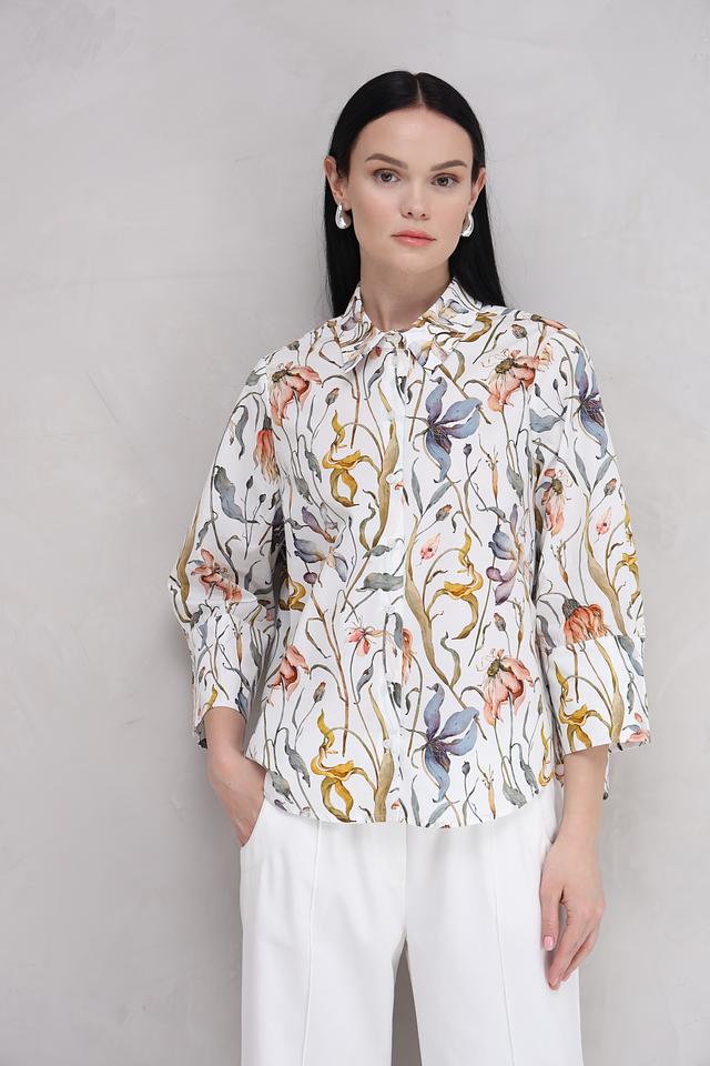 Блуза Catnoir с цветочным принтом