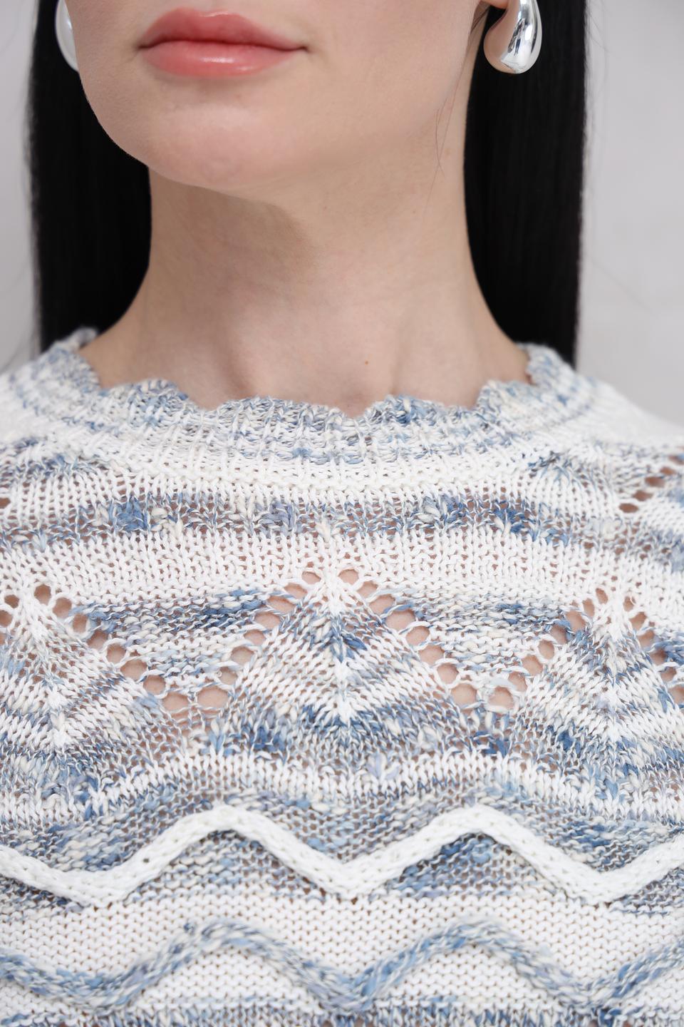 Пуловер Rich and Royal с узором