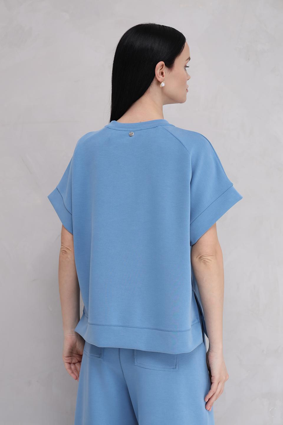 Пуловер Rich and Royal голубой