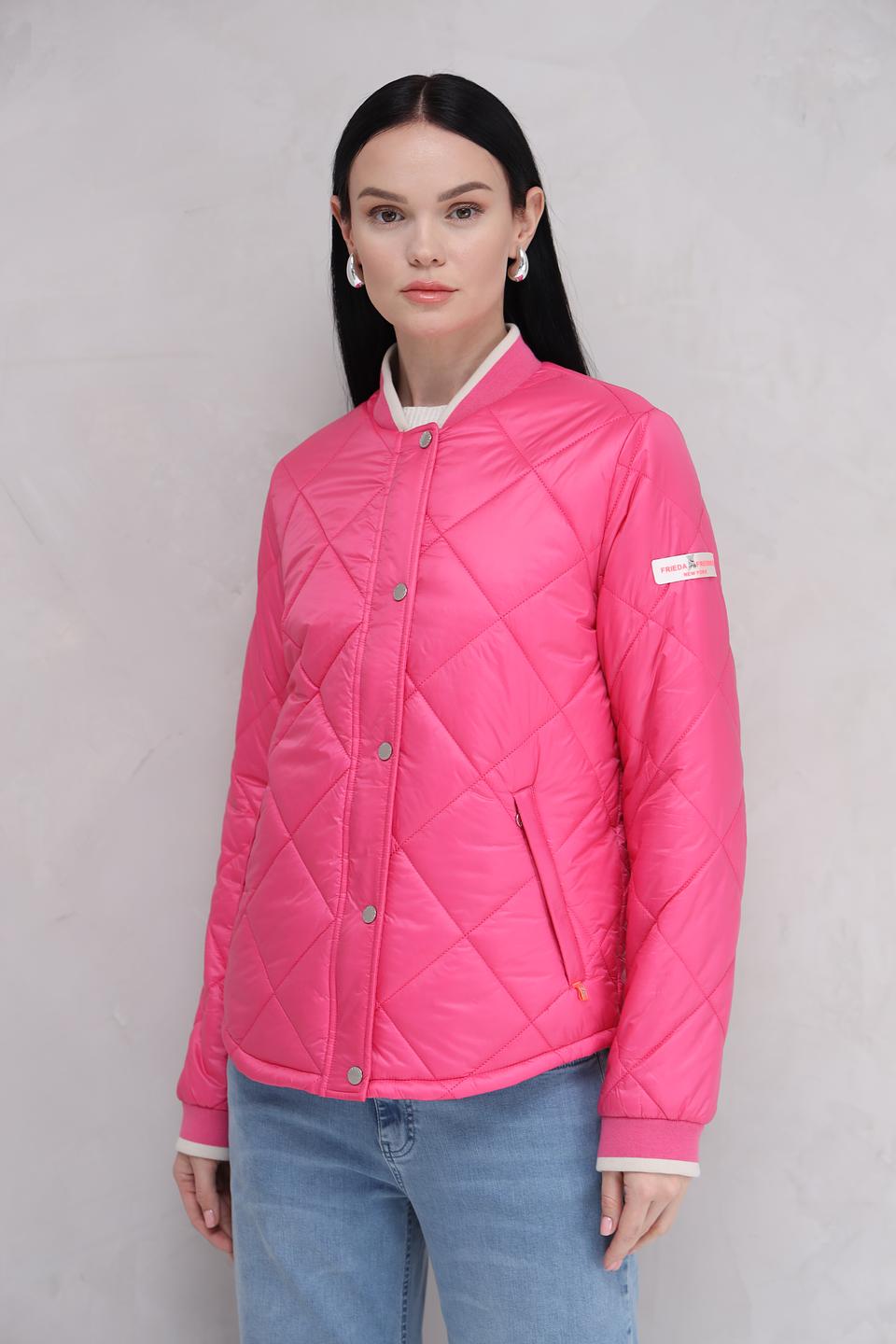 Куртка Frieda and Freddies стеганая розовая