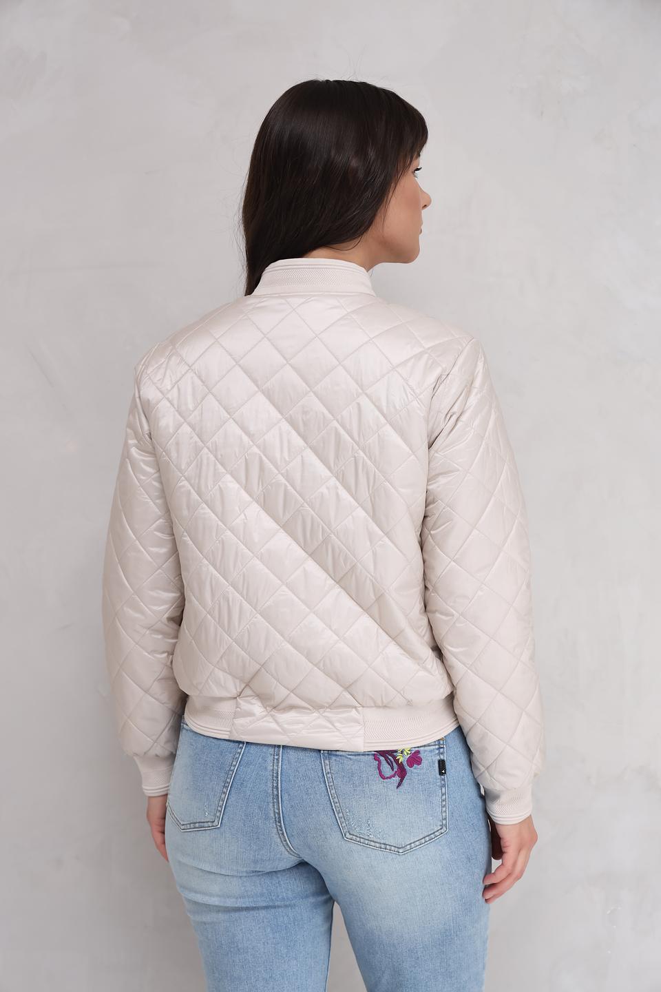 Куртка Marc Aurel стеганая бежевая