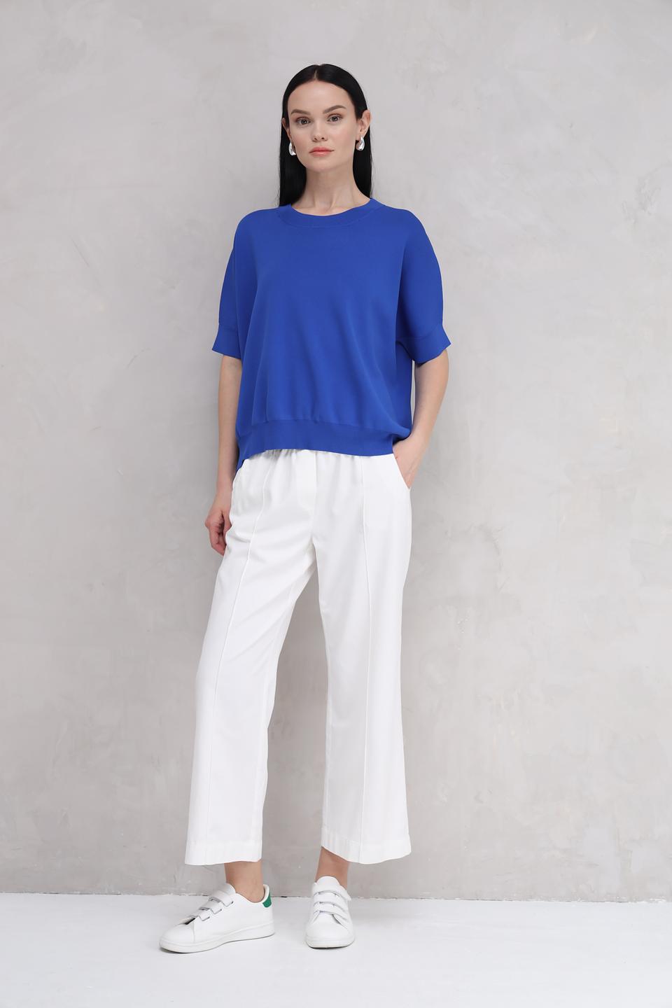 Брюки кюлоты Catnoir белые