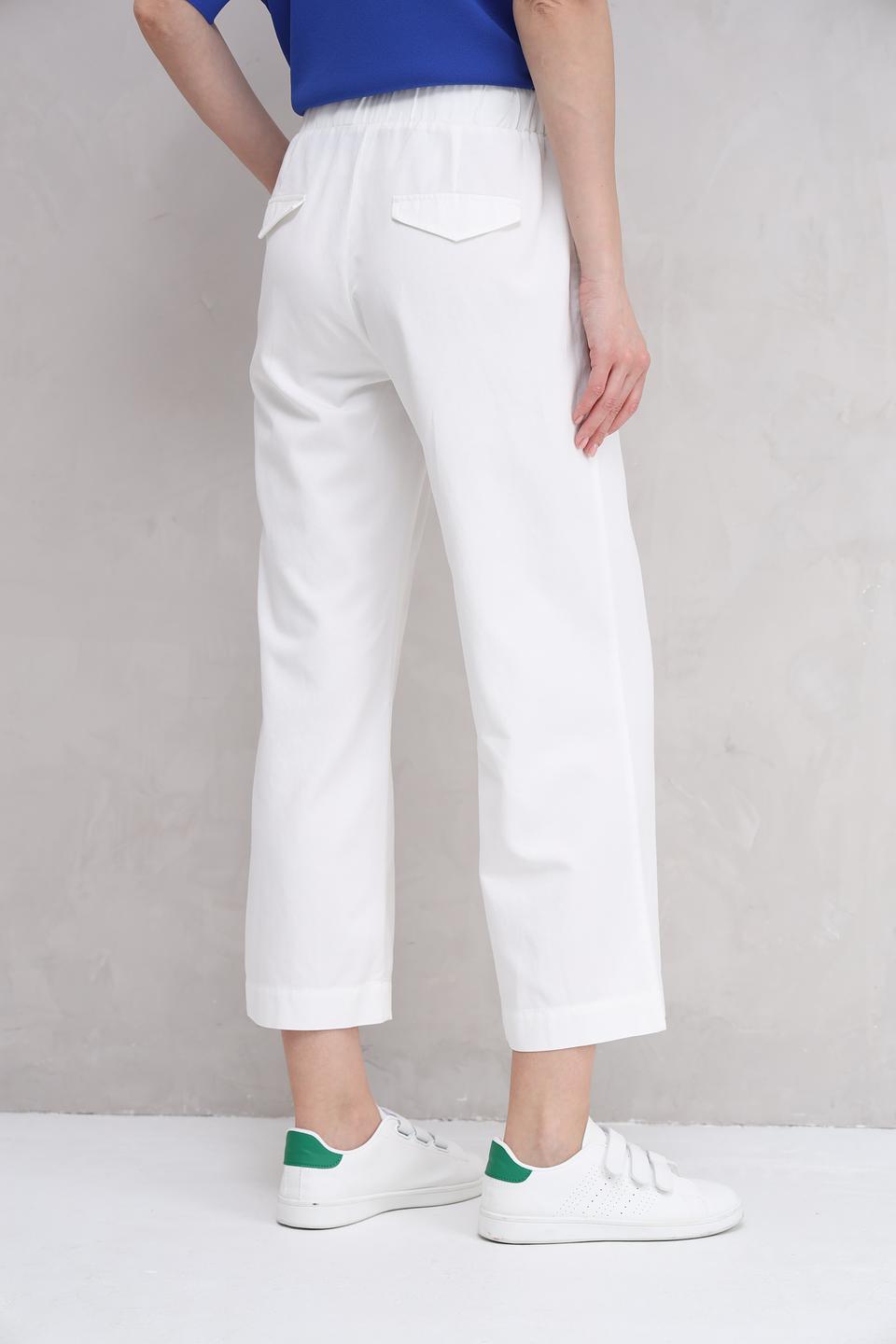 Брюки кюлоты Catnoir белые
