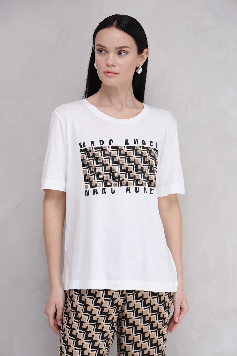 Футболка Marc Aurel с принтом