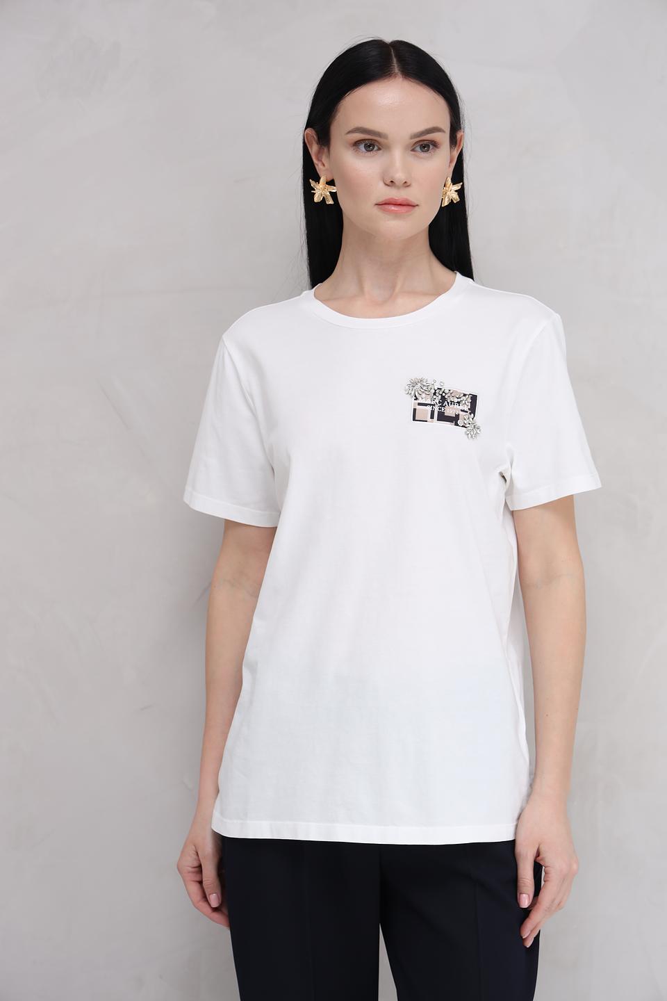 Футболка Marc Aurel с вышивкой