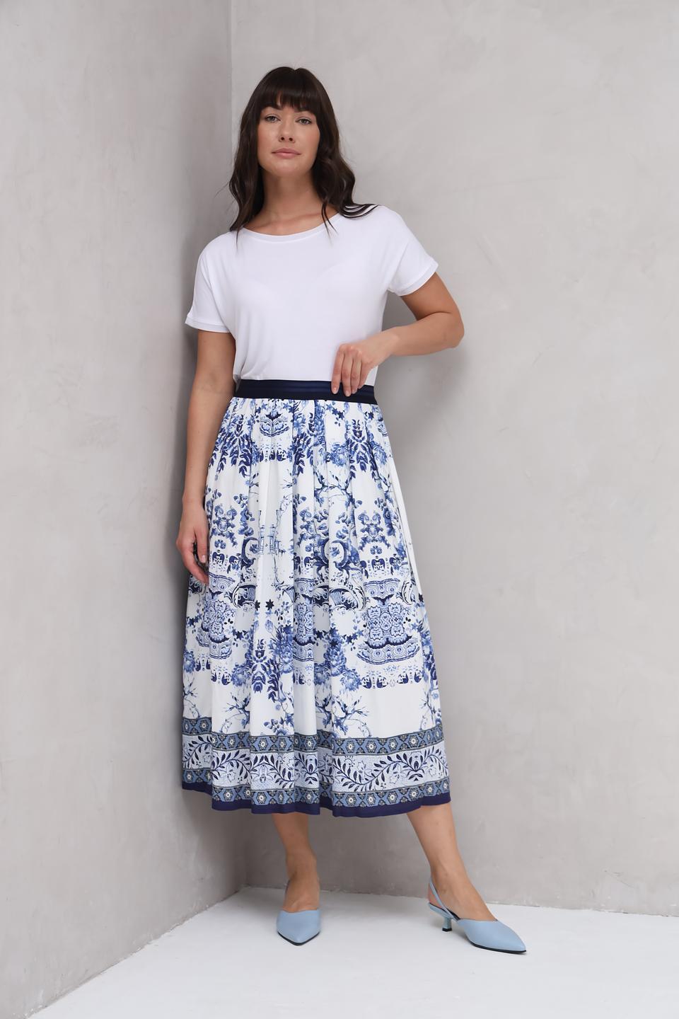 Юбка Gardeur с цветочным принтом