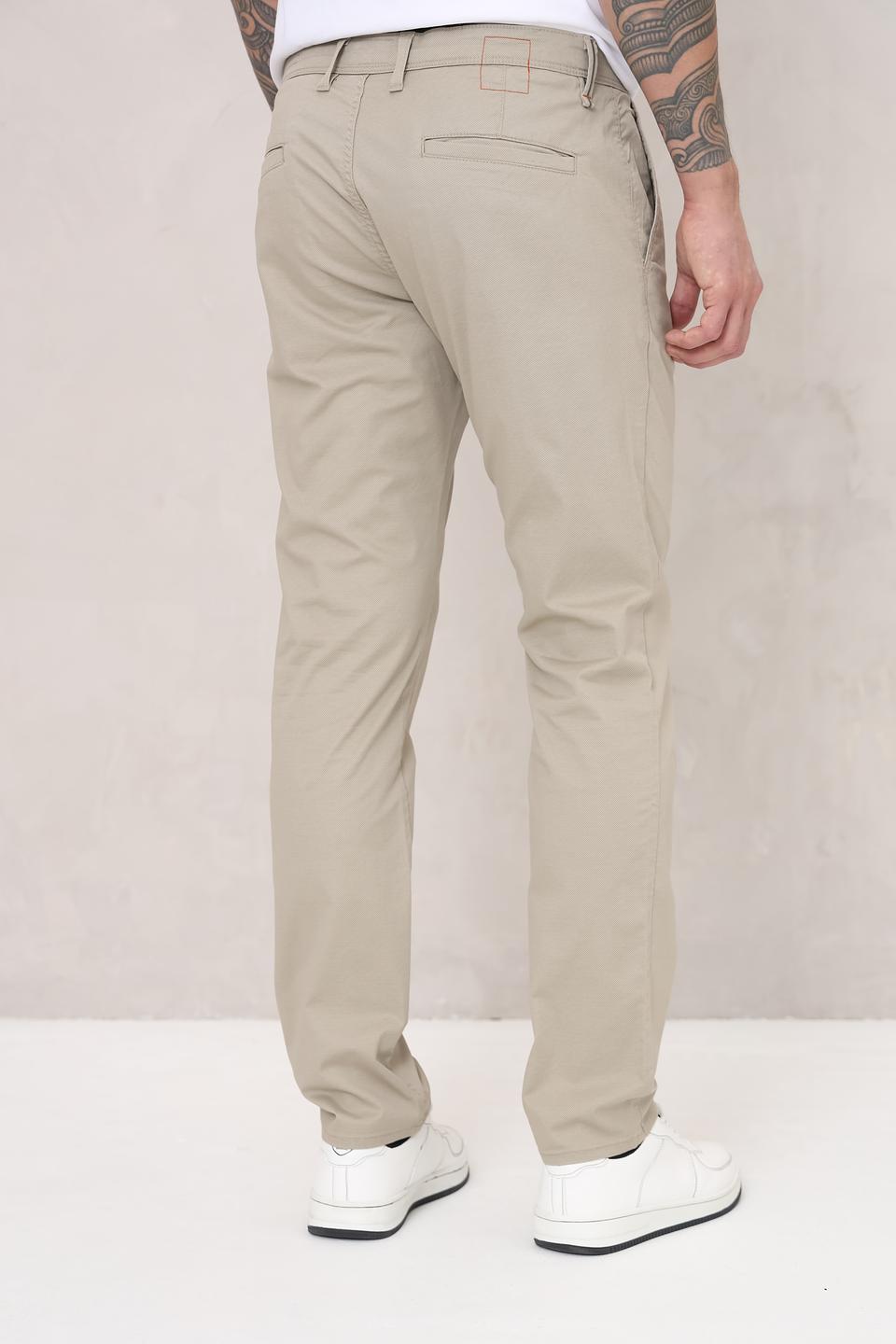 Брюки чинос Hattric бежевые