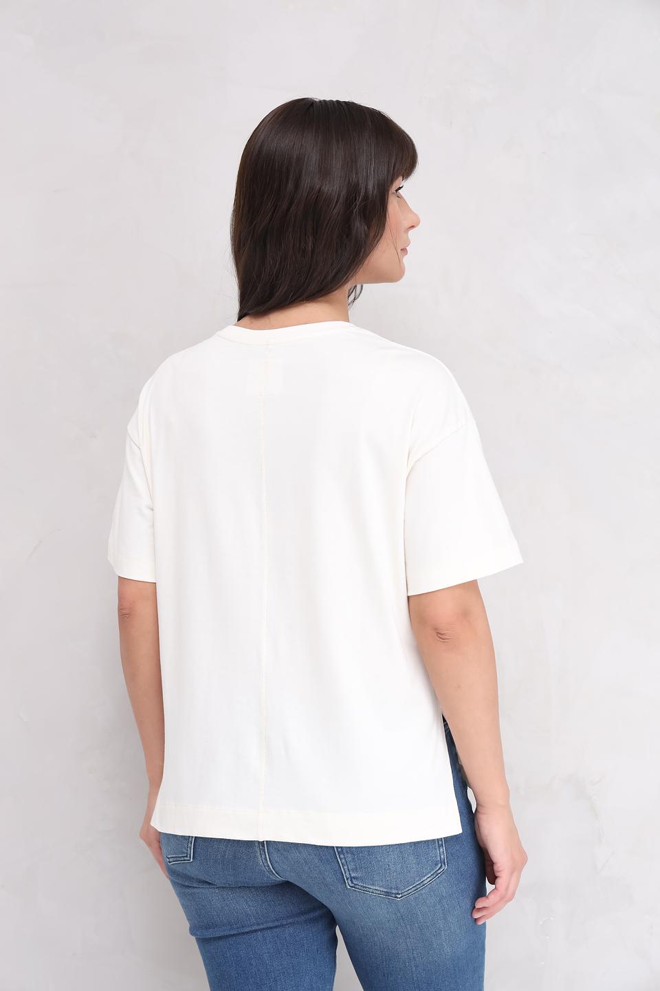 Футболка Oui с цветочным принтом