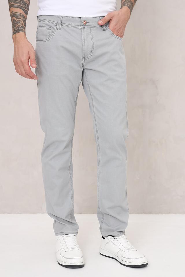 Брюки Hattric серые slim fit