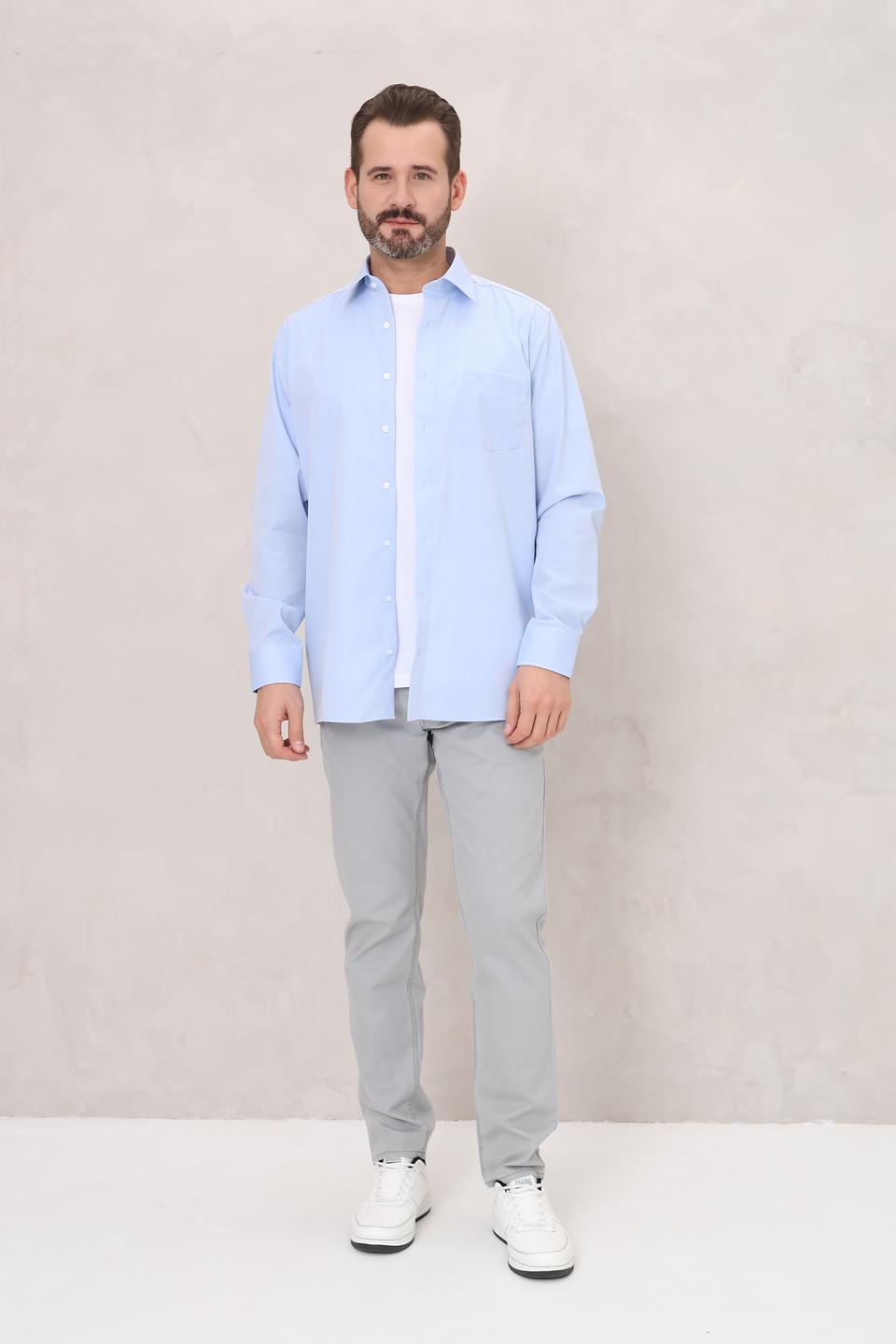 Брюки Hattric серые slim fit