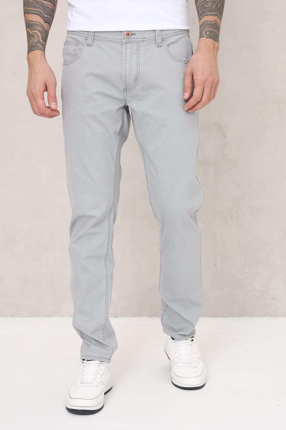 Брюки Hattric серые slim fit