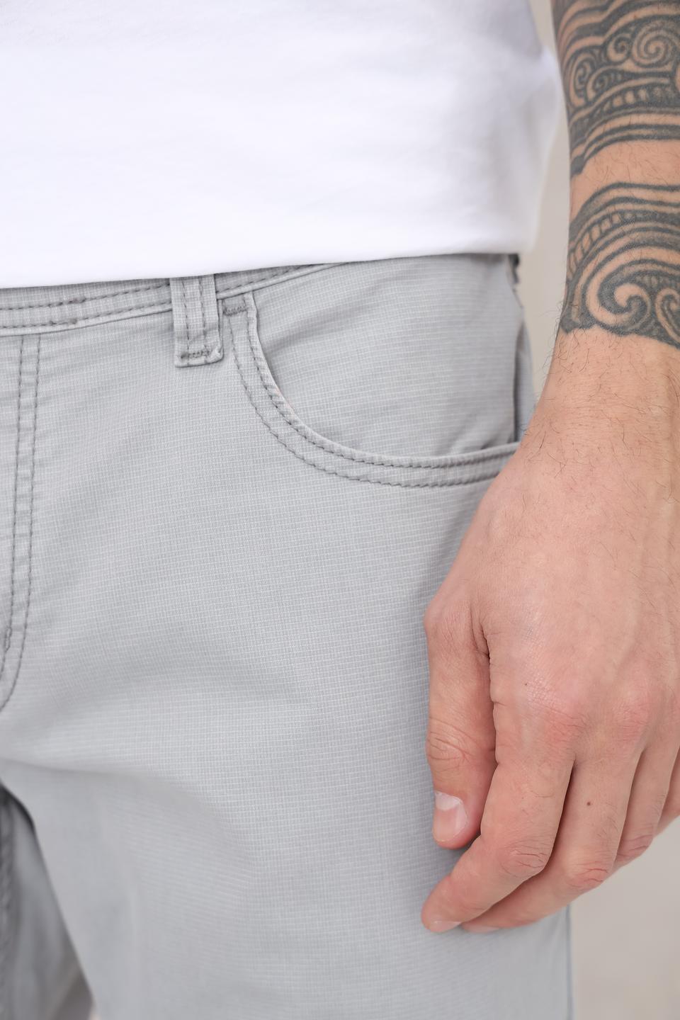 Брюки Hattric серые slim fit