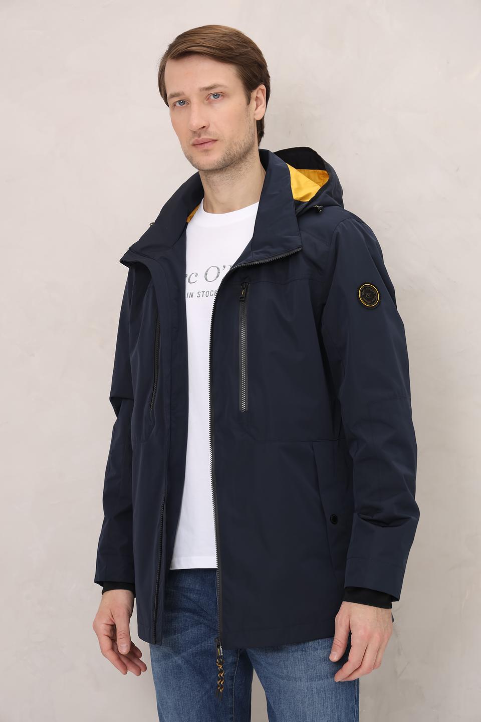 Куртка Casa Moda синяя с капюшоном