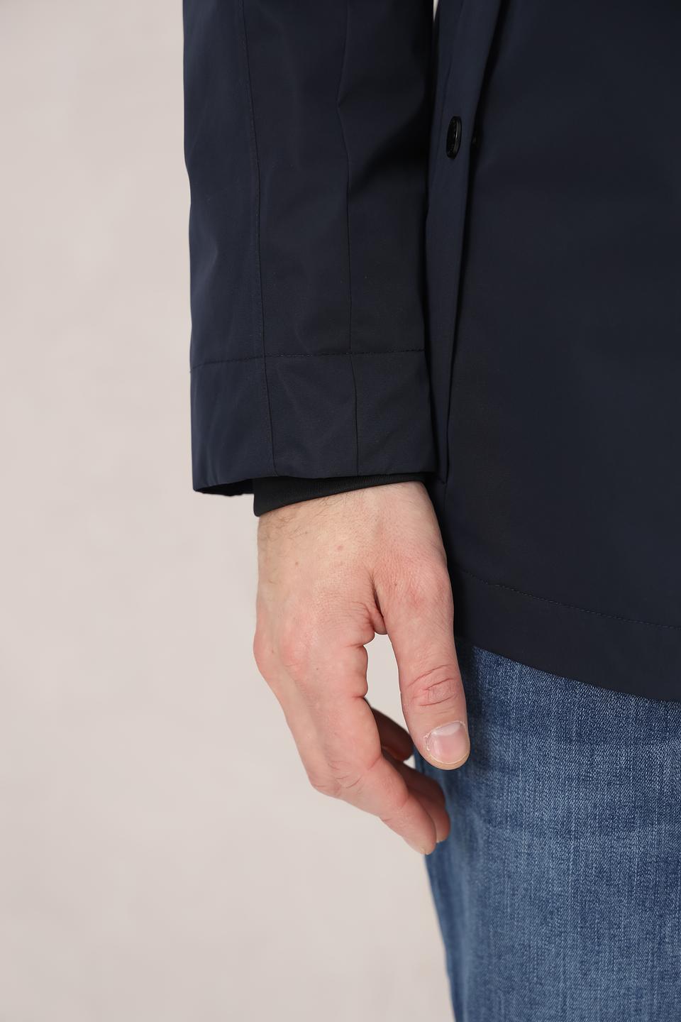 Куртка Casa Moda синяя с капюшоном