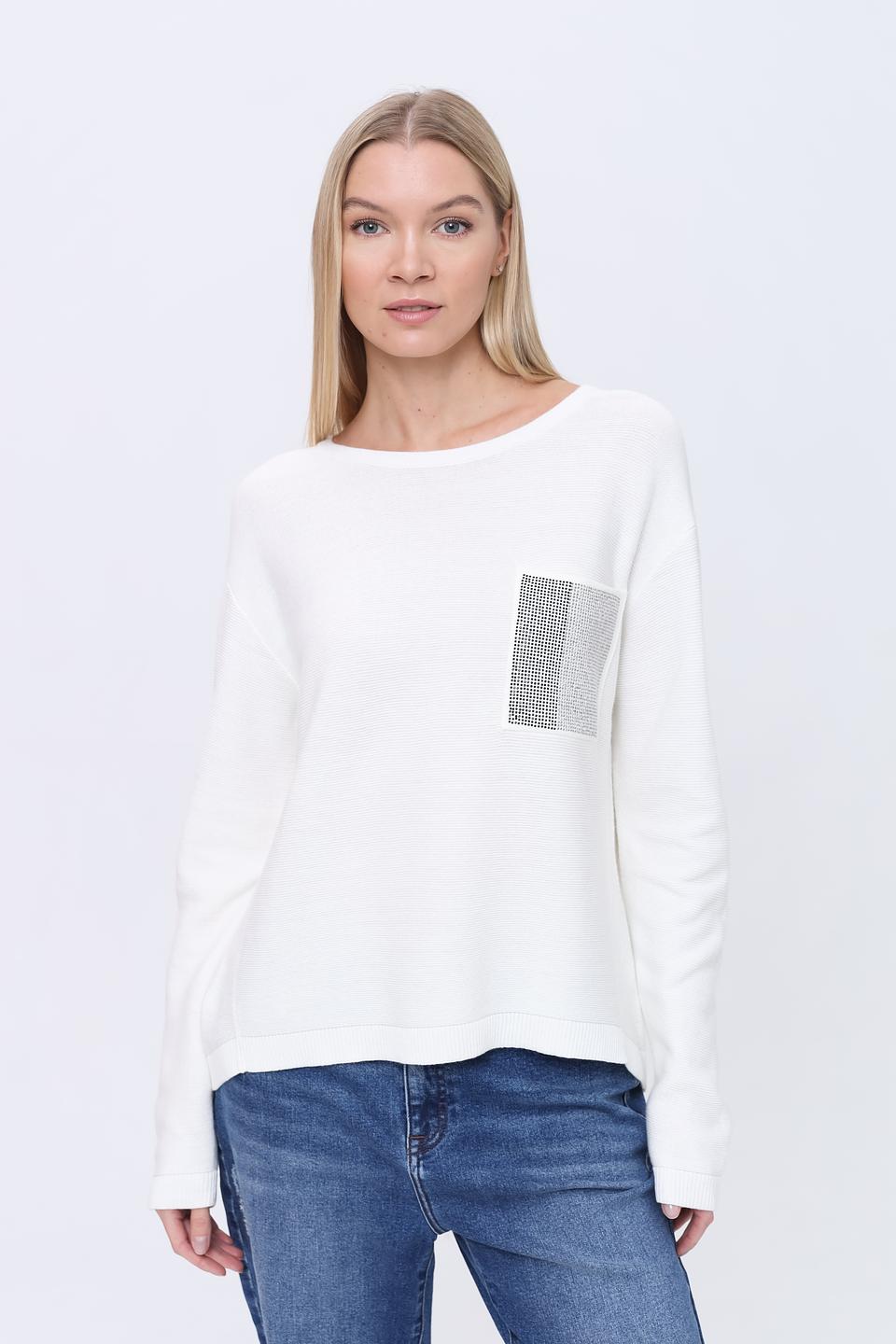 Пуловер Pezzo с декором