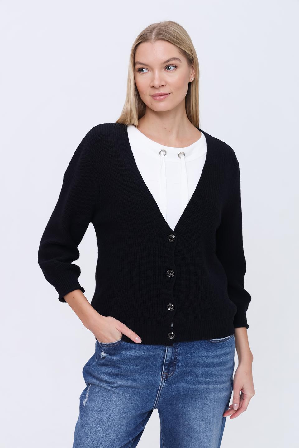 Кардиган Pezzo чёрный