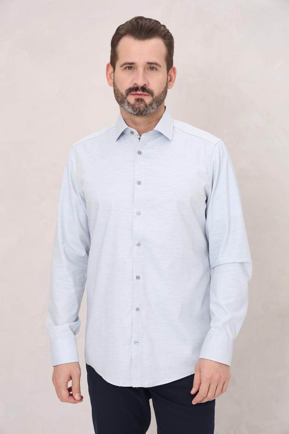 Рубашка Venti men голубая