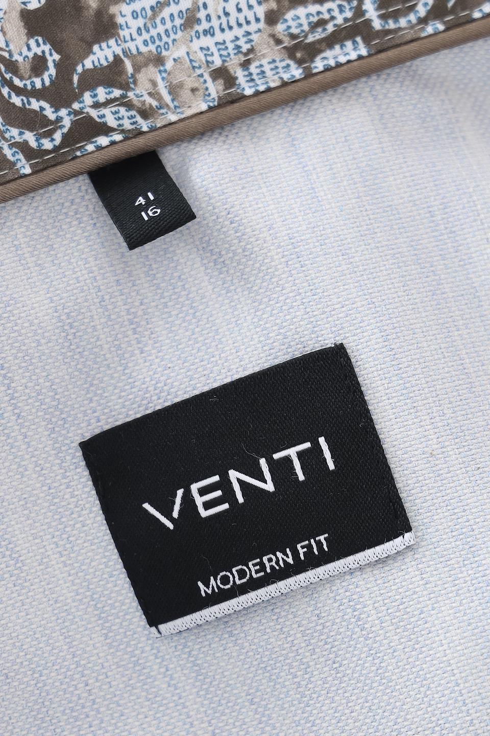 Рубашка Venti men голубая