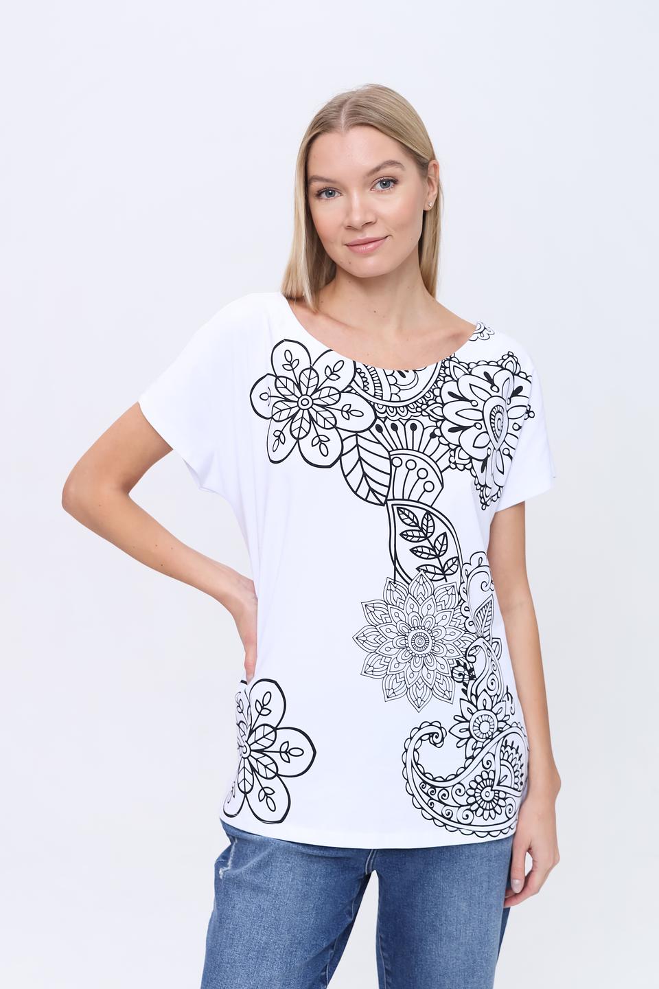 Футболка Pezzo с принтом