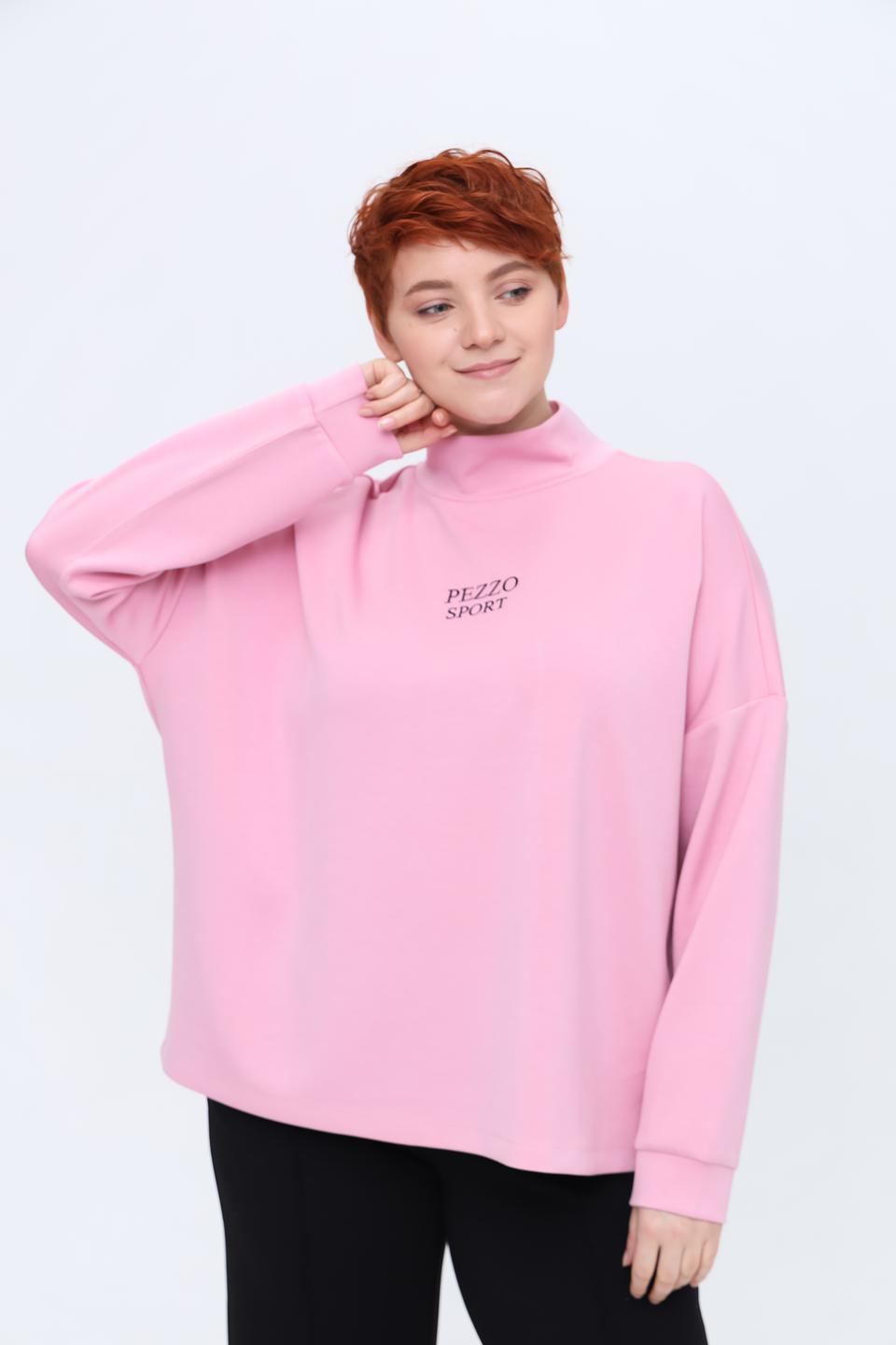 Пуловер Pezzo Sport розовый