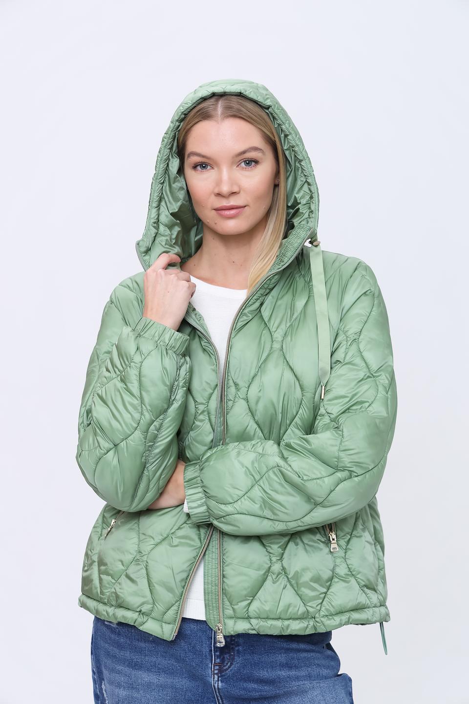 Куртка Pezzo стеганая хаки