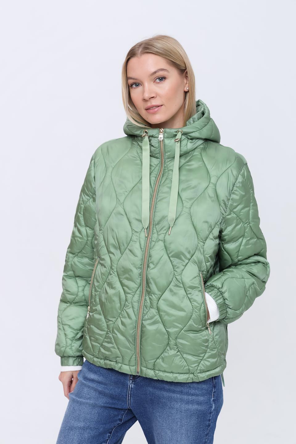 Куртка Pezzo стеганая хаки