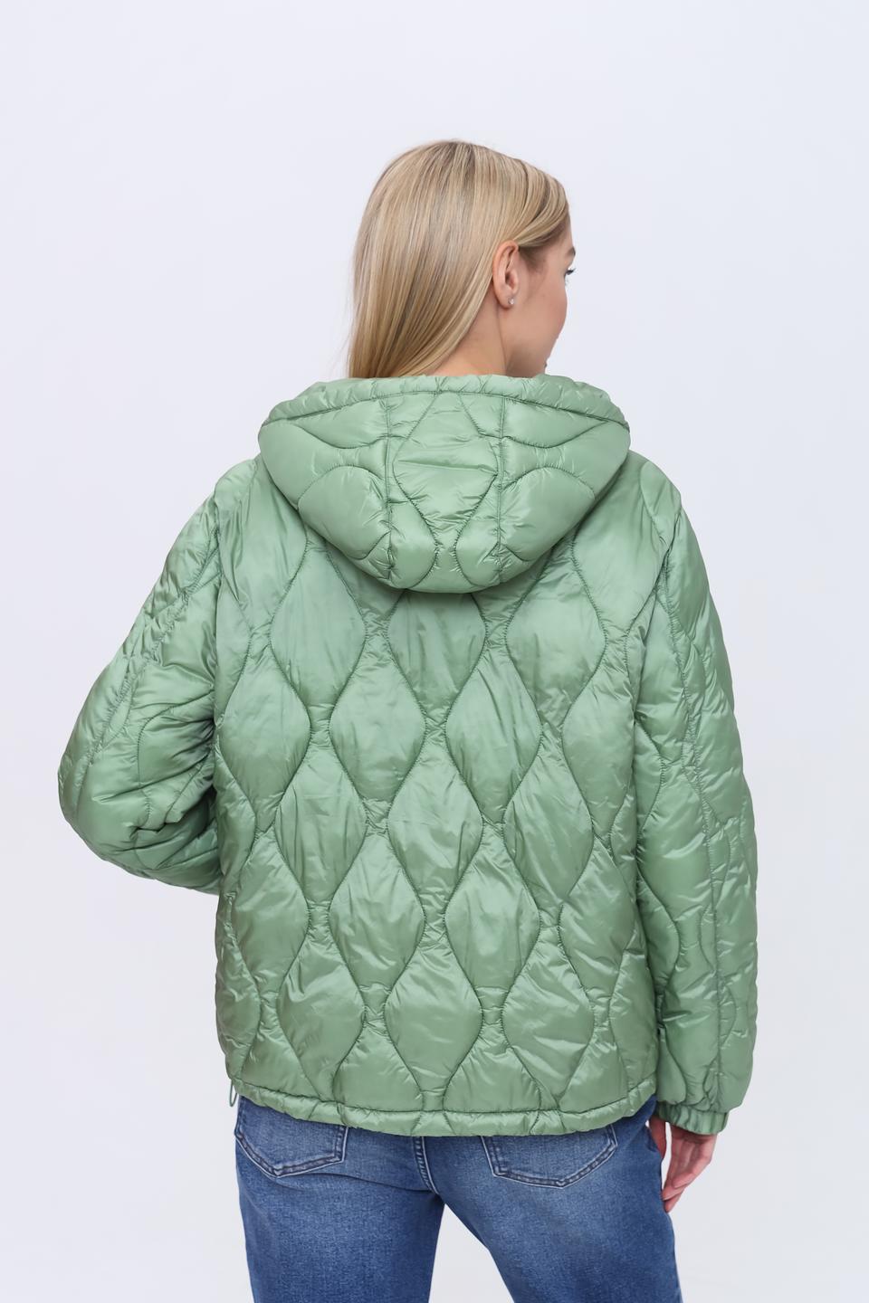 Куртка Pezzo стеганая хаки