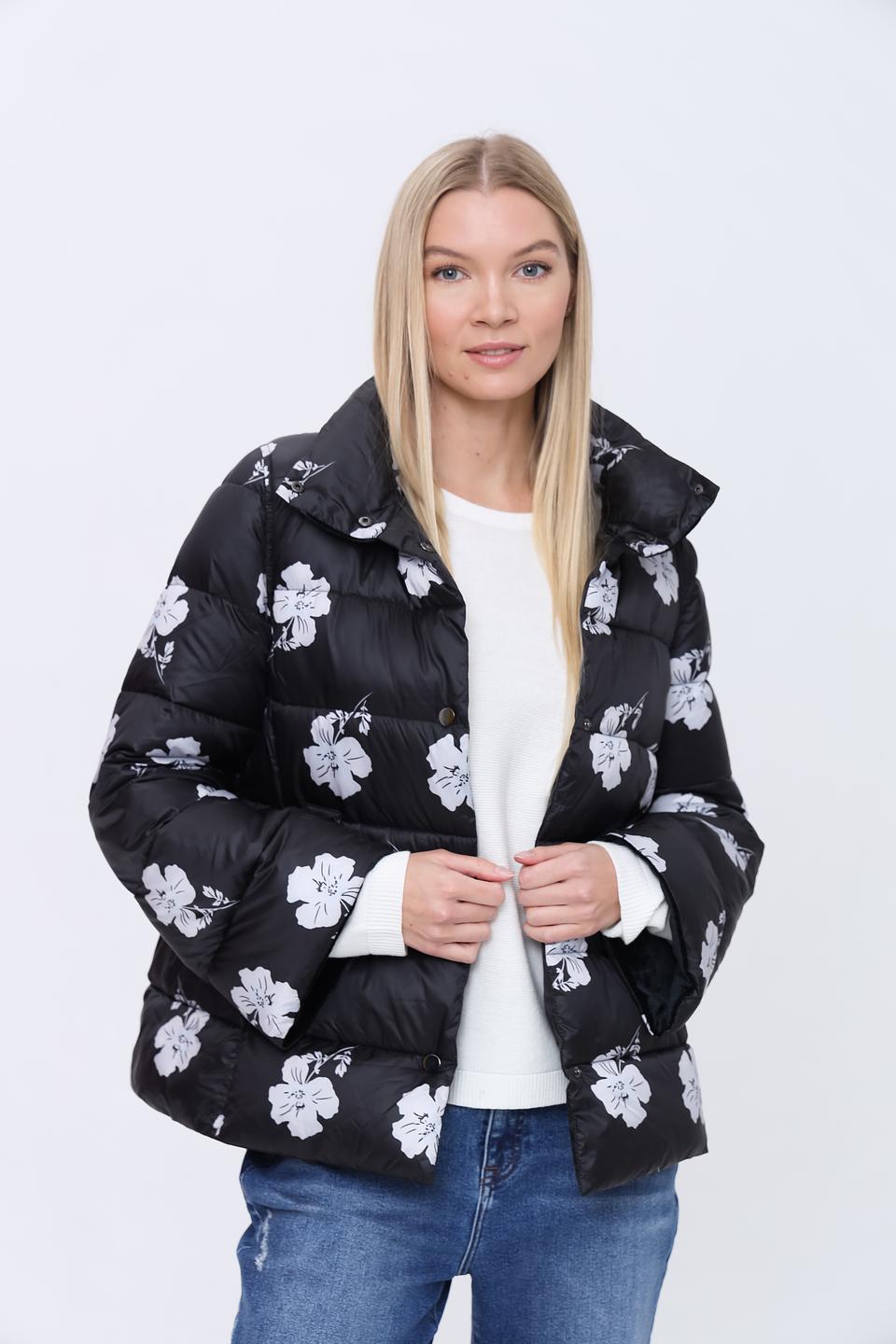 Куртка Pezzo с цветочным принтом