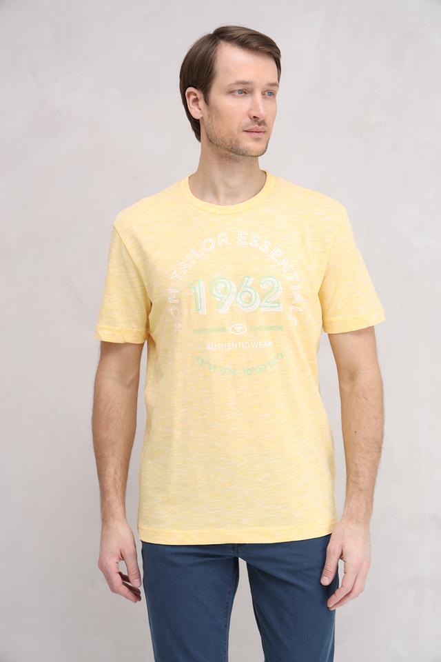 Футболка Tom Tailor Essentials желтая