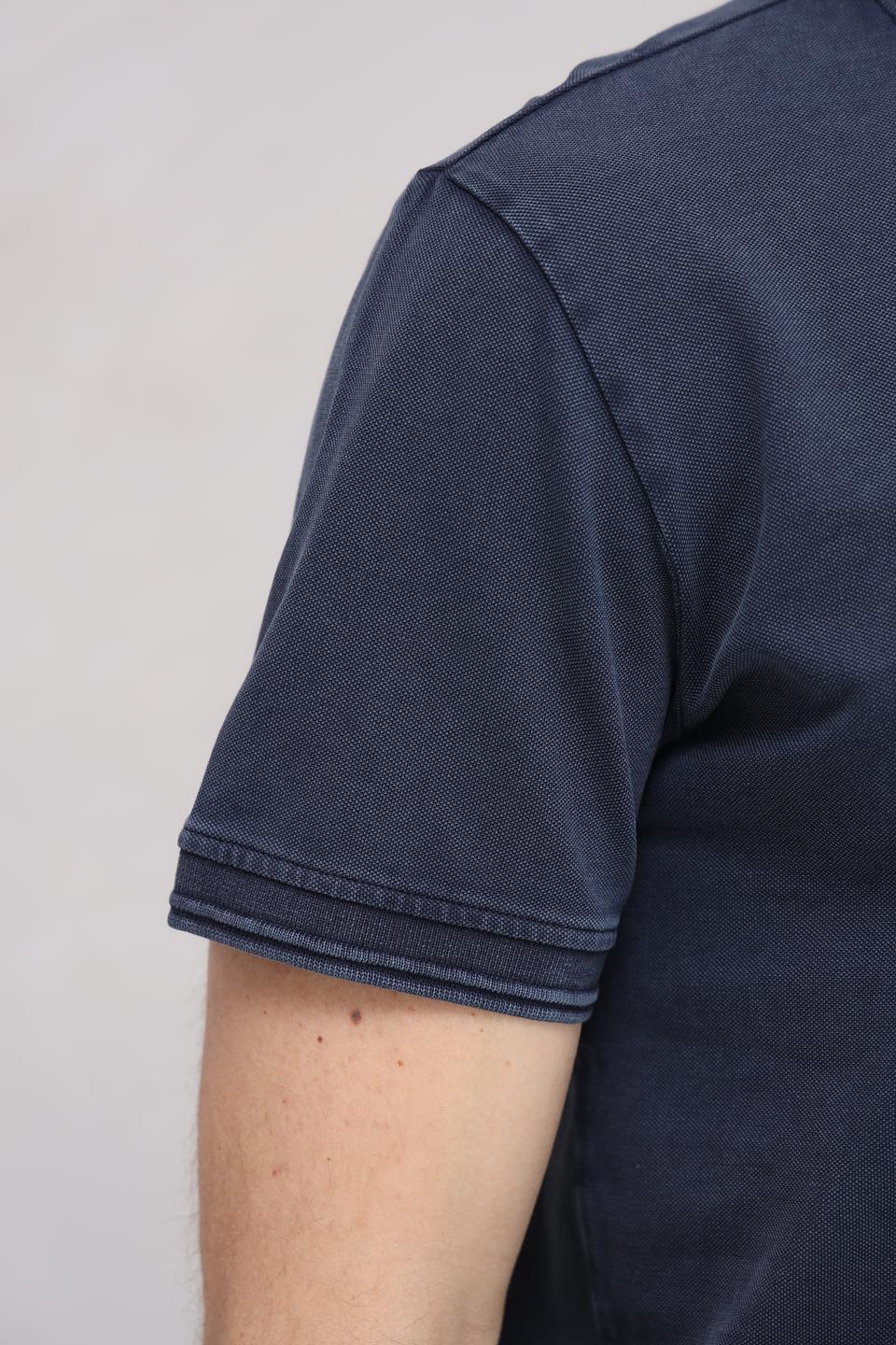 Поло Tom Tailor мужское тёмно-синее