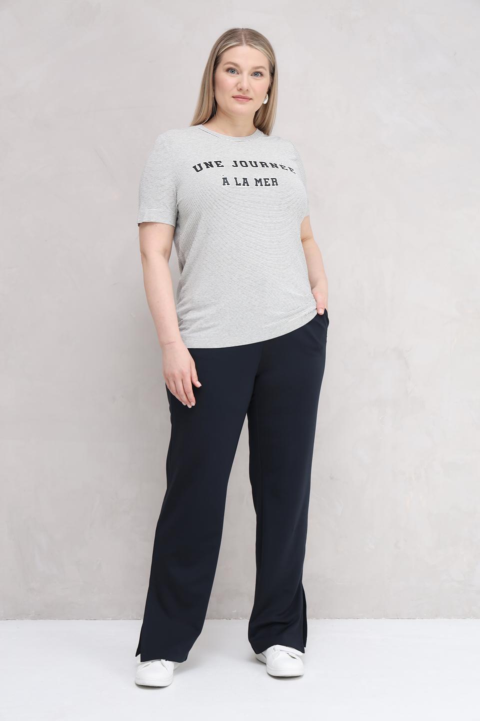 Брюки Tuzzi прямые темно-синие