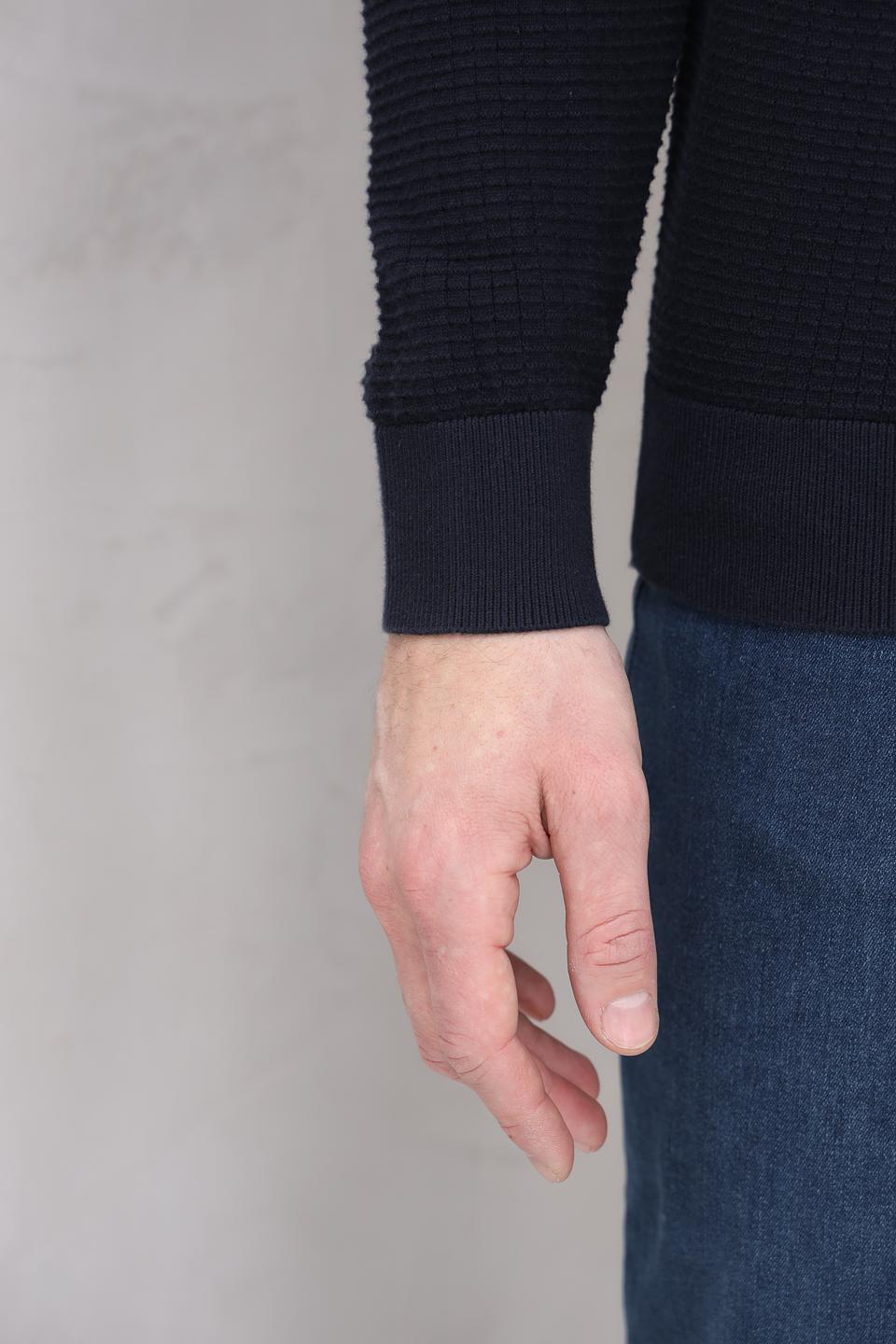 Джемпер Bugatti мужской тёмно-синий