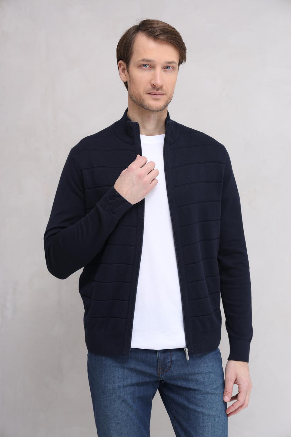 Кардиган Bugatti темно-синий