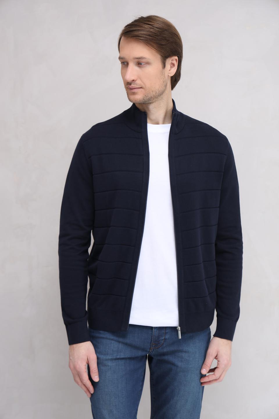 Кардиган Bugatti темно-синий