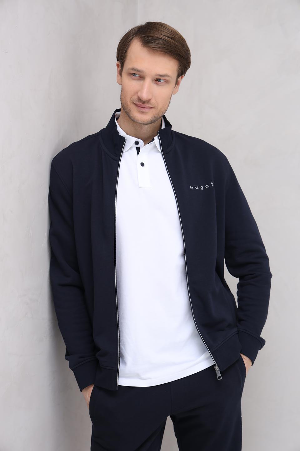 Кардиган Bugatti мужской тёмно-синий