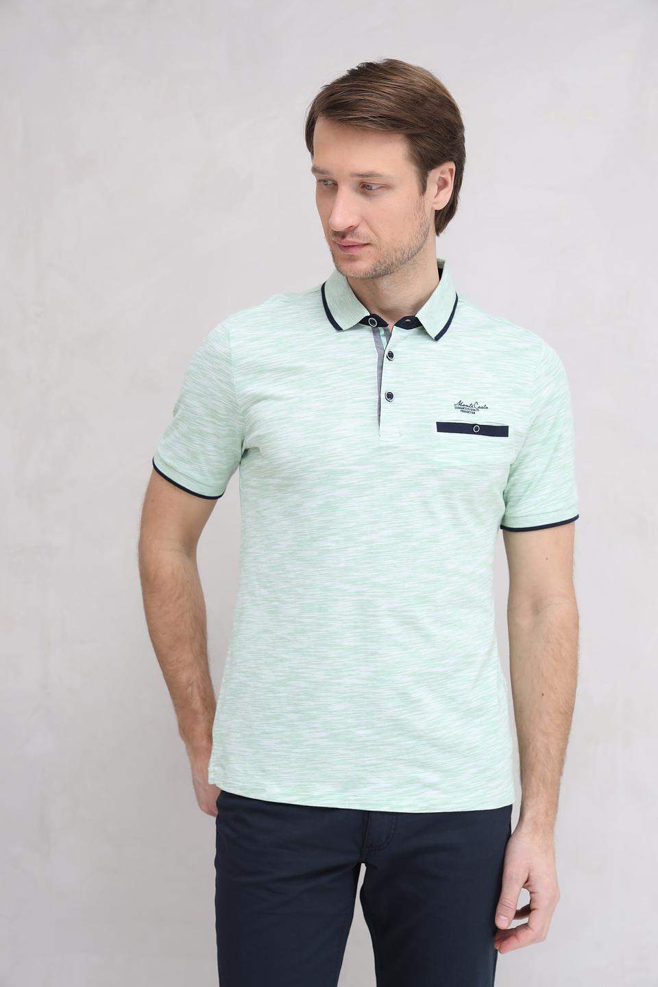 Поло Monte Carlo мятное с отделкой