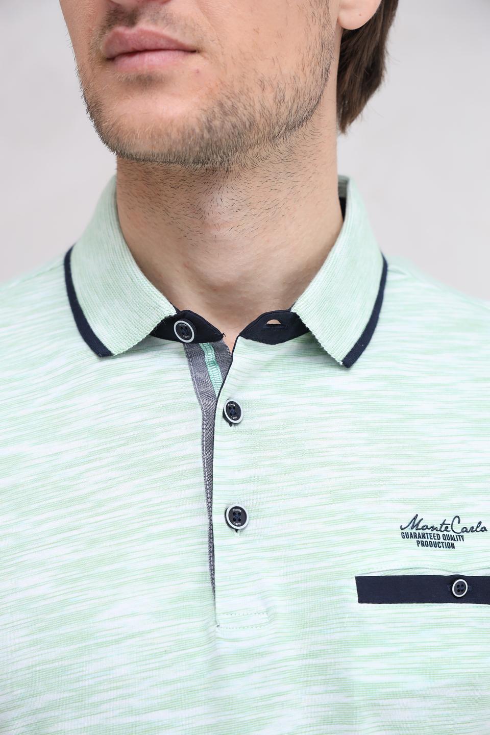 Поло Monte Carlo мятное с отделкой
