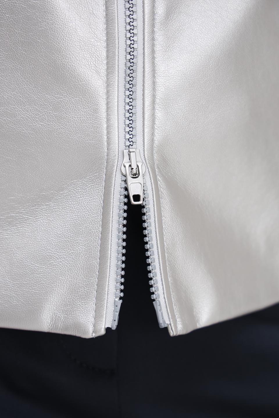 Куртка Bianca серебристая