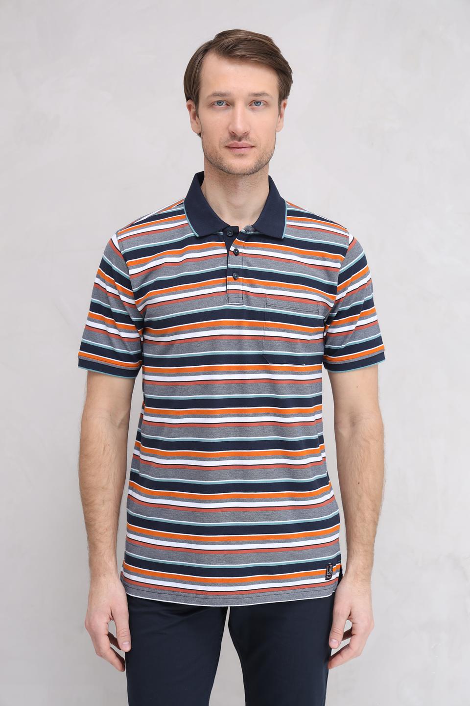 Поло Casa Moda в полоску