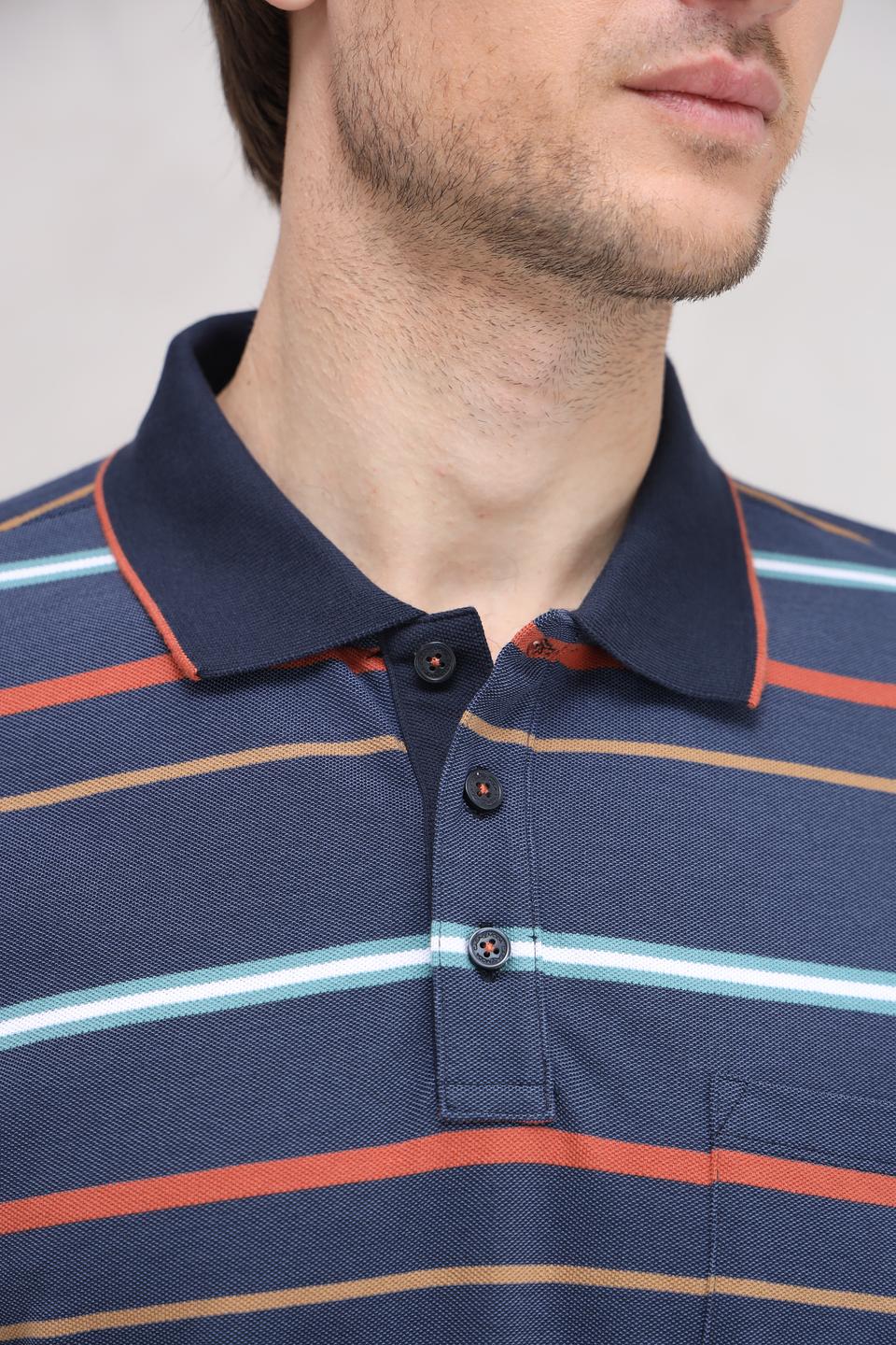 Поло Casa Moda в полоску