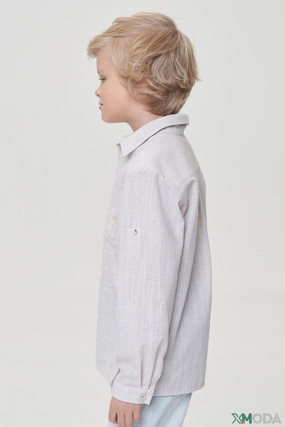 Рубашка Choupette в клетку бежевая