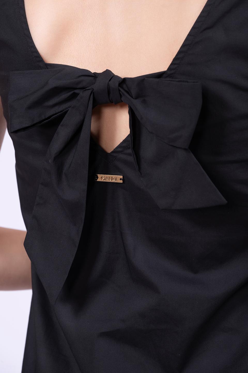 Платье Gaudi чёрное с бантиком