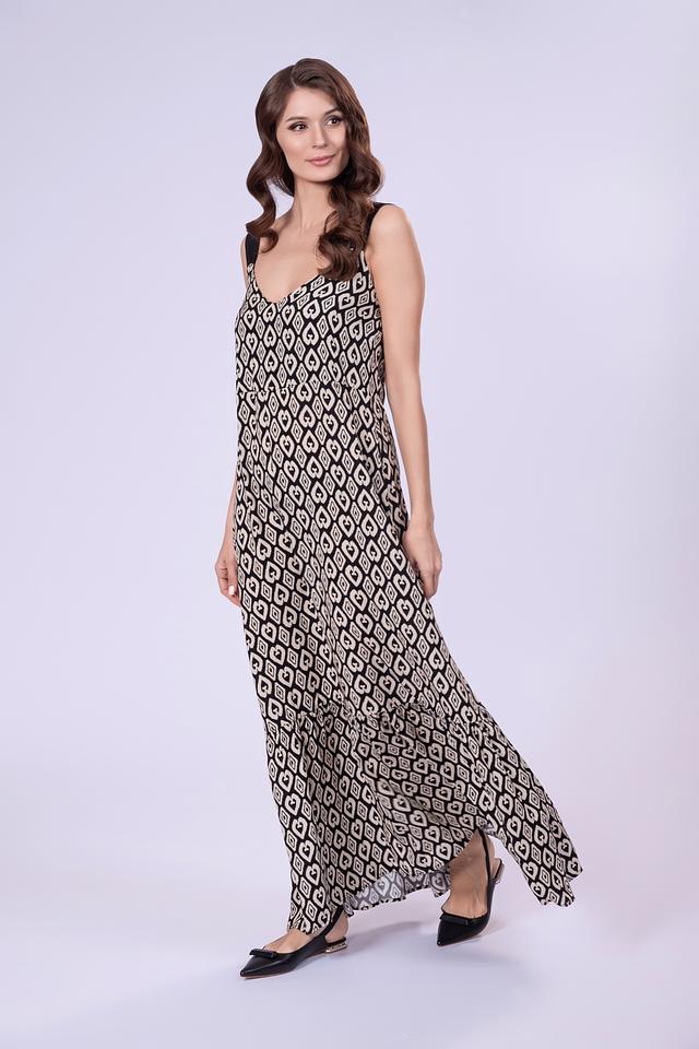 Платье Gaudi с геометрическим принтом