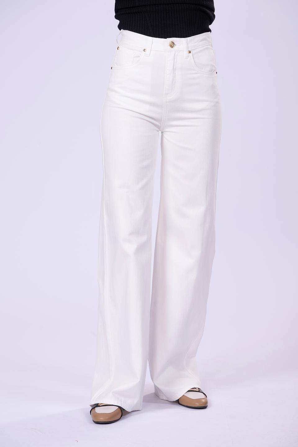 Брюки Gaudi палаццо белые